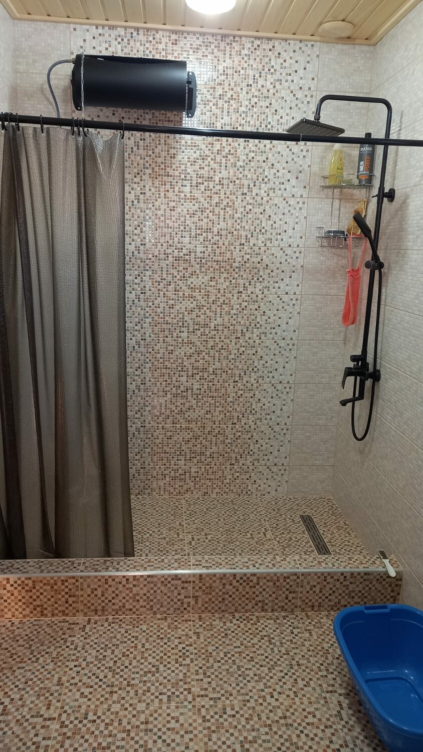 сауна, ванная комната, душевая комната, душевая из плитки, сауна пермь