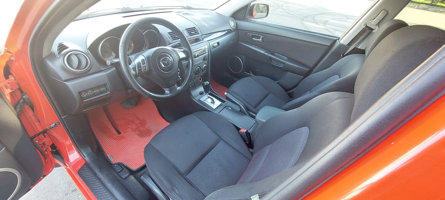 mazda, mazda3, автомобиль, красная мазда 3, Mazda Axela I
