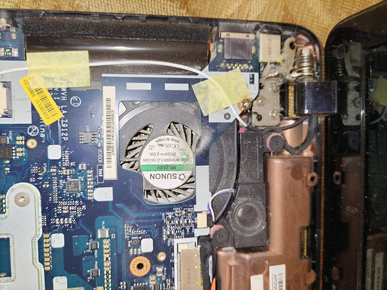 ноутбук acer aspire, чистка ноутбука, охлаждение ноутбука, чистка ноутбука от пыли, материнская плата для ноутбука