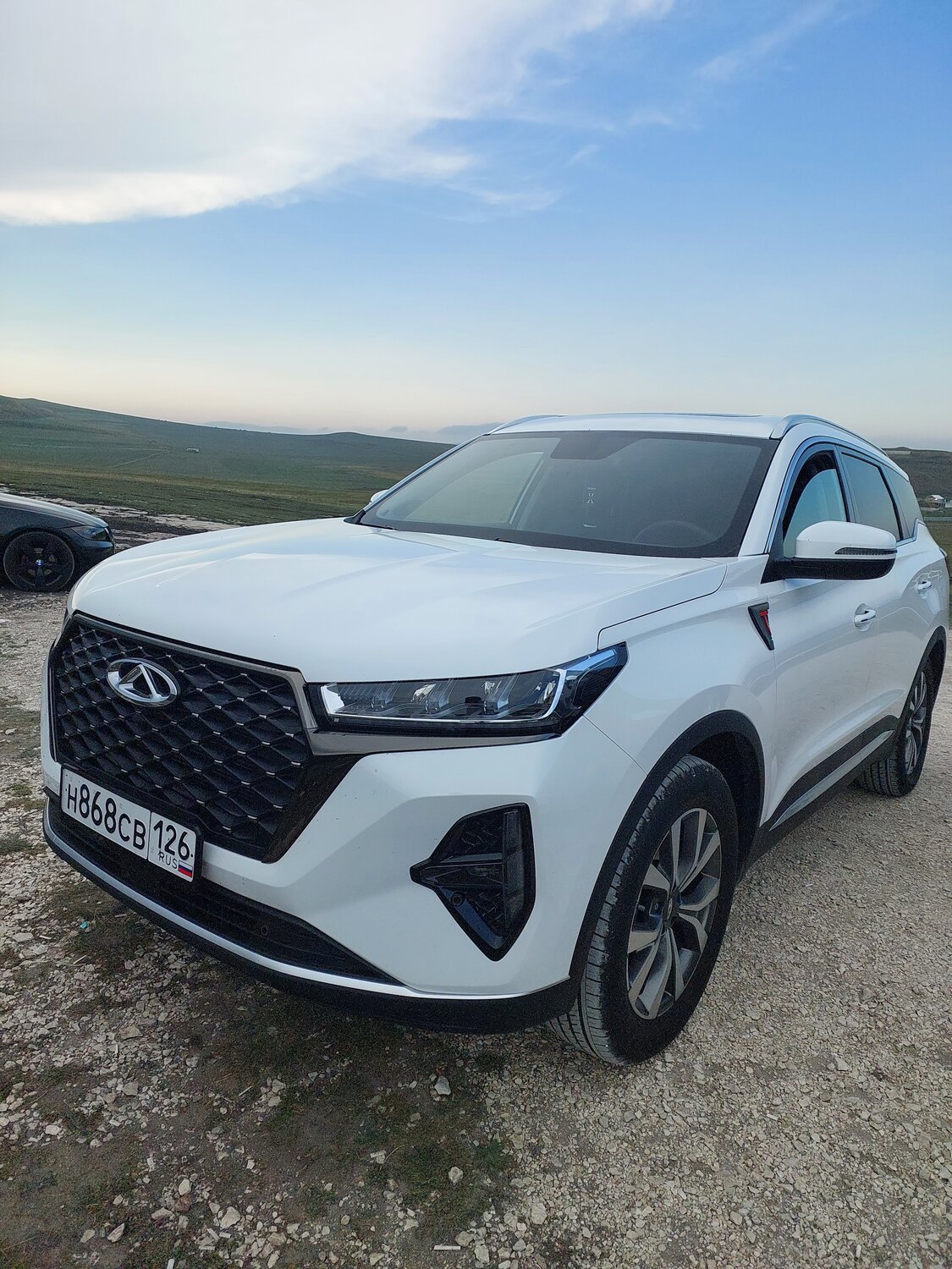 новый chery tiggo 7, tiggo 7 pro max, tiggo 7, chery tiggo 7 pro max, Land Rover Discovery Sport
