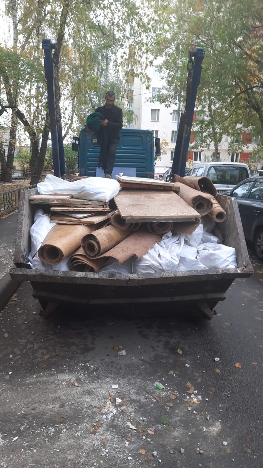вывоз мусора, строительный мусор, мусорный бак, мусор, вывоз