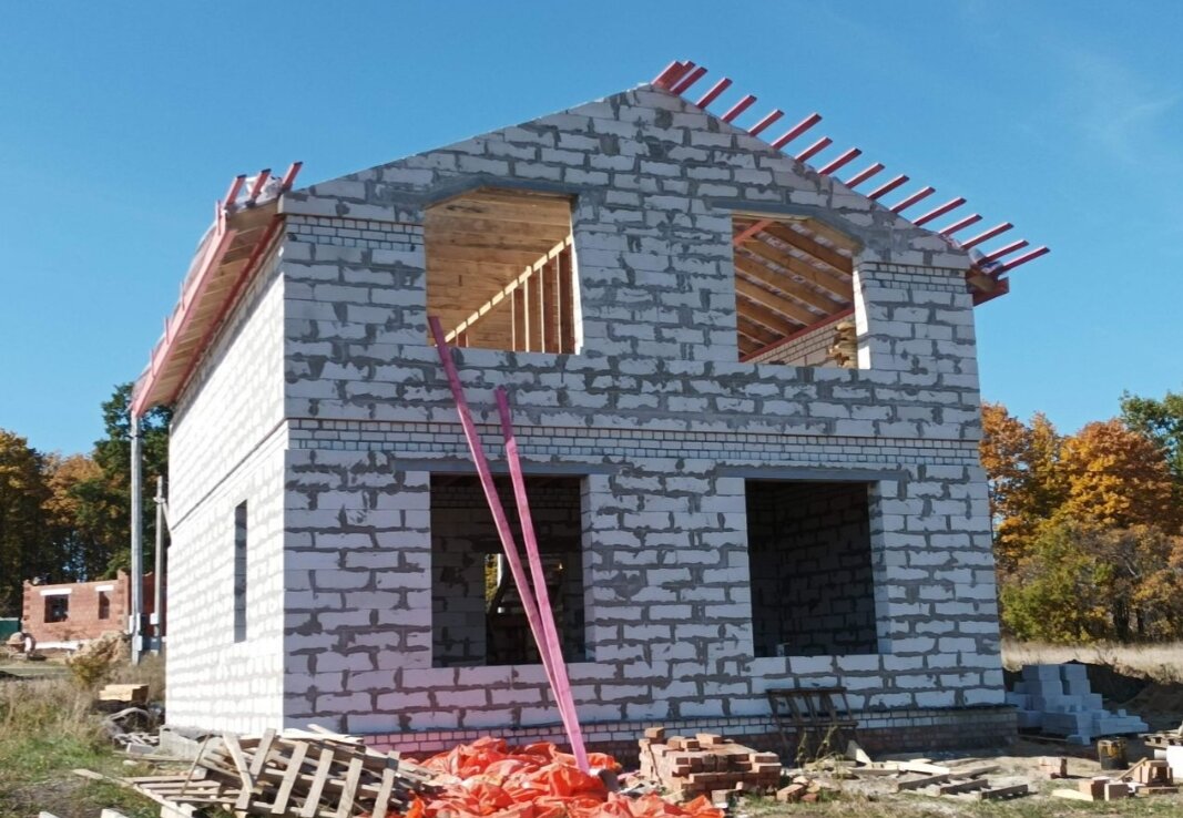 строительство домов из газобетона, дом из пеноблоков, дом из газобетона, проекты домов из газобетона, строительство дома из газоблока