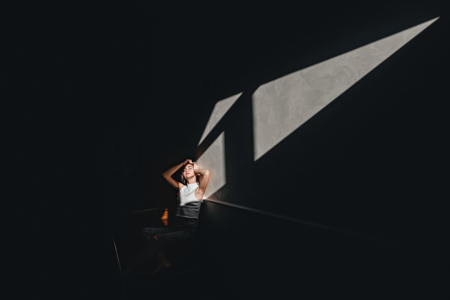 темнота, фотосессия, девушка, человек, фотографии фотографов