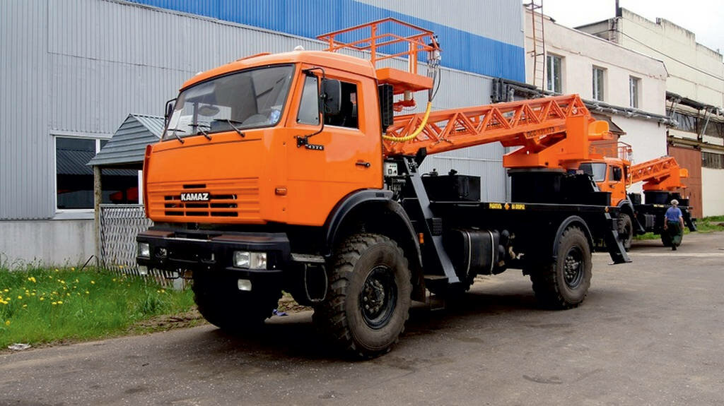 камаз псс 131.18э, автовышка псс 141.28э камаз, автогидроподъемник псс-131.17э, автокран камаз кс-55713-5к-3, камаз автокран