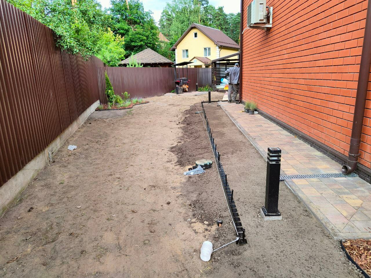 дренаж отмостка ливневка, обустройство отмостки, отмостка в частном доме, отмостка дома, дренаж вокруг дома и отмостка