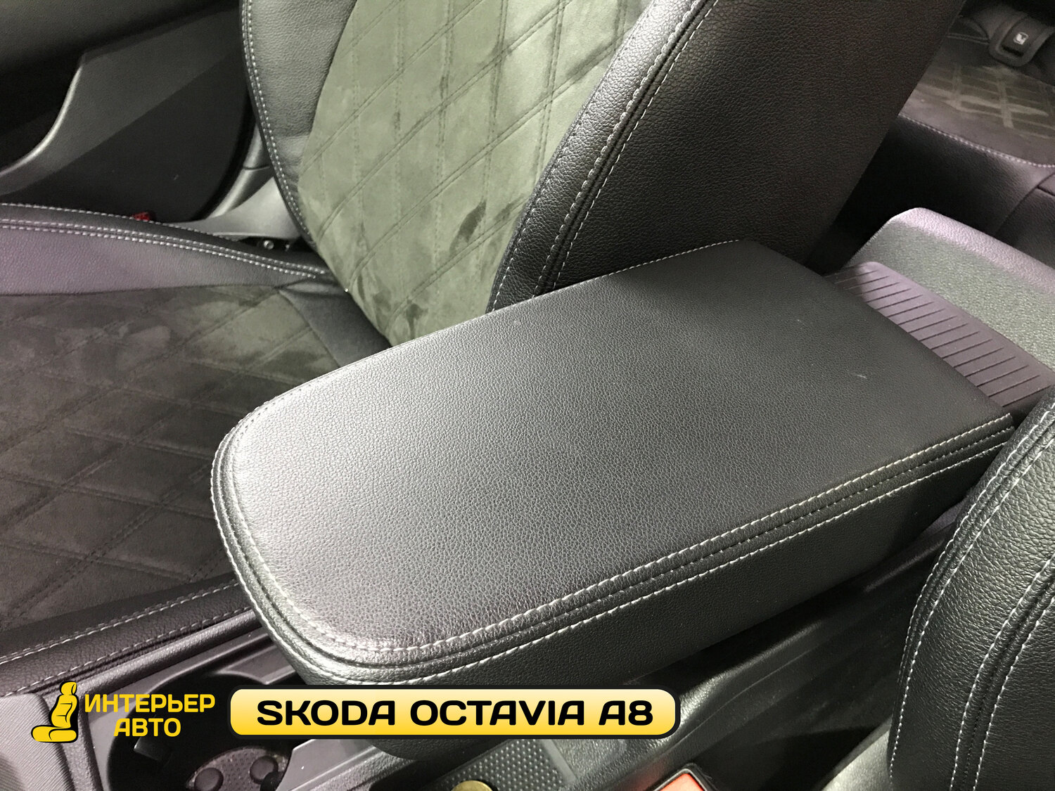 подлокотник фольксваген поло, авточехлы, авточехлы автопилот, авточехлы из экокожи, интерьер авто