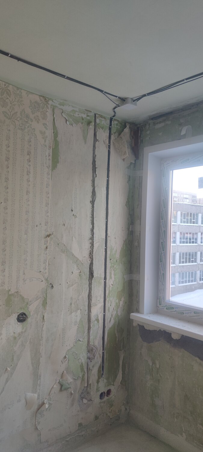 проводка в панельном доме, монтаж электропроводки, прокладка электропроводки в панельном доме, прокладка электропроводки в хрущевке, монтаж электропроводки в квартире