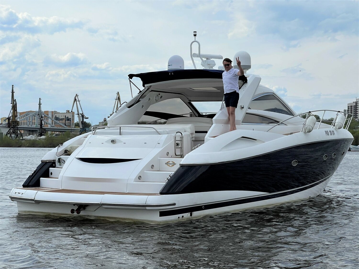 fairline phantom 50, 2007 г, яхта, моторная яхта, яхта катер, катер