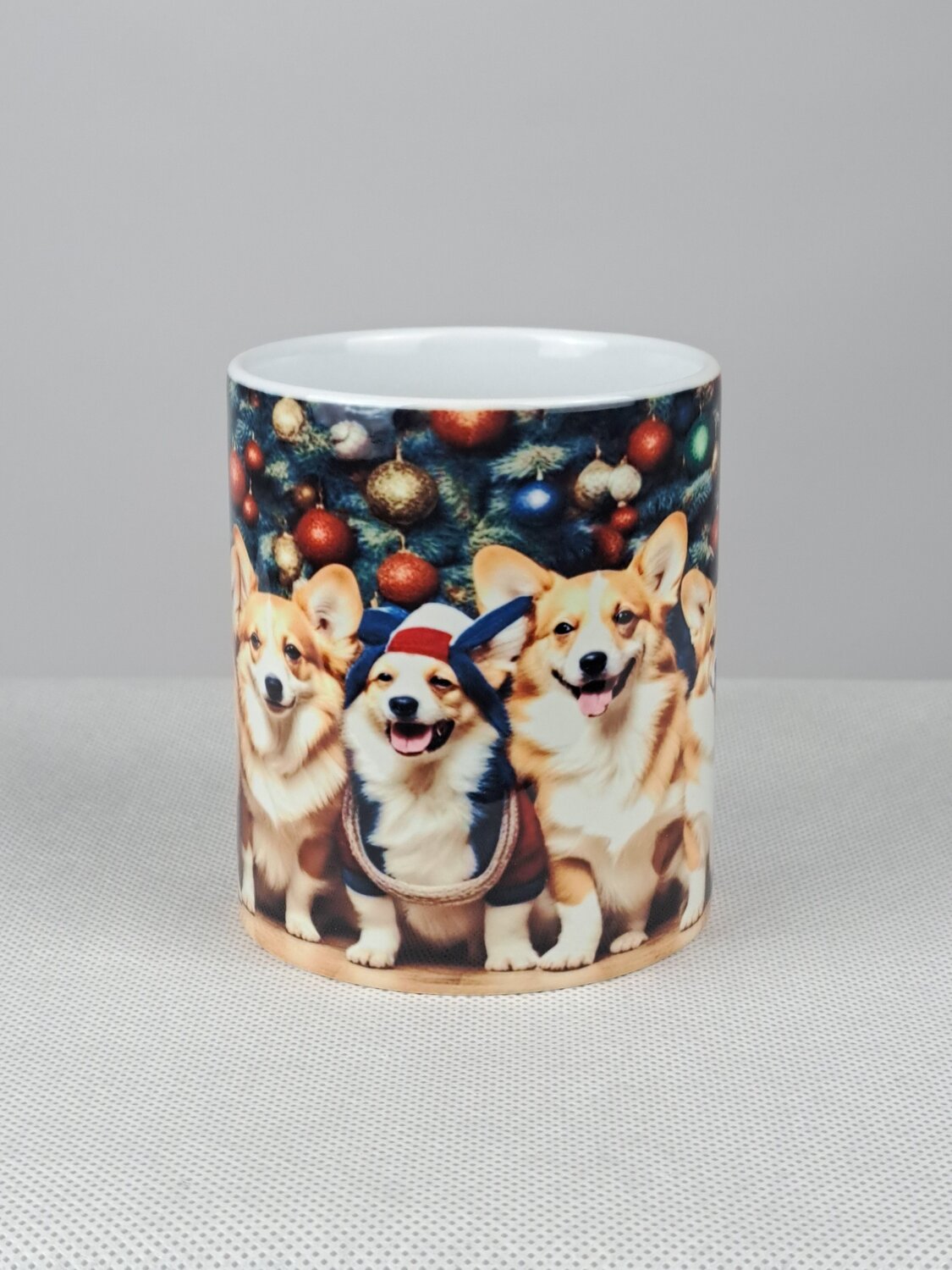 кружка с корги, чашка с корги, корги, кружка с принтом корги, кружка собака корги