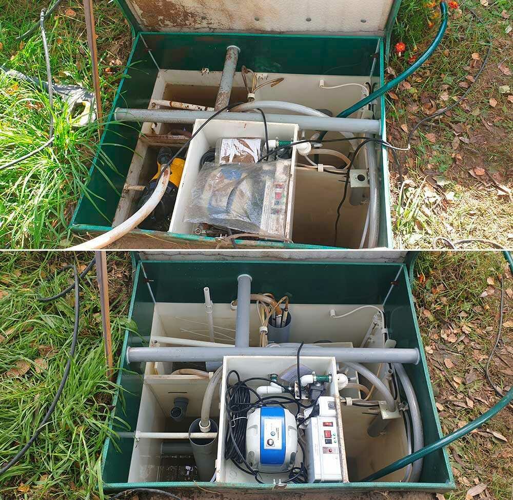 септик юнилос астра 3, установка септика топас, септик юнилос астра, юнилос астра 3, септик юнилос