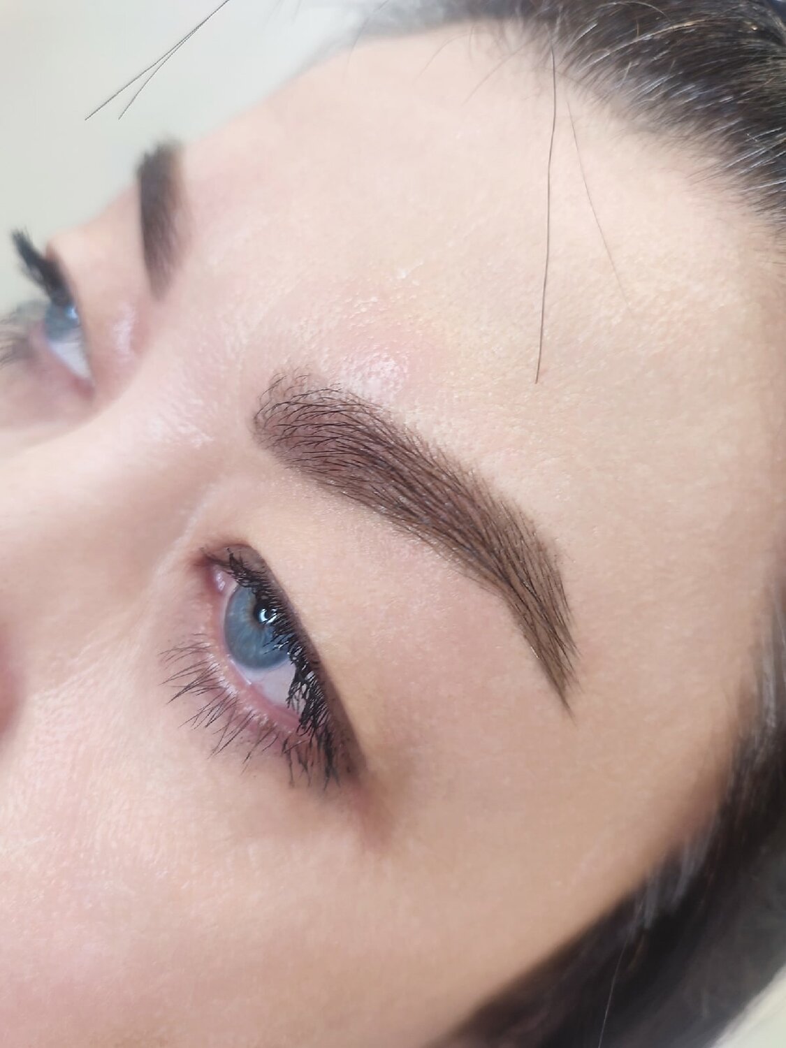 брови, перманент бровей пудровая техника, пудровые брови, микроблейдинг бровей, татуаж бровей