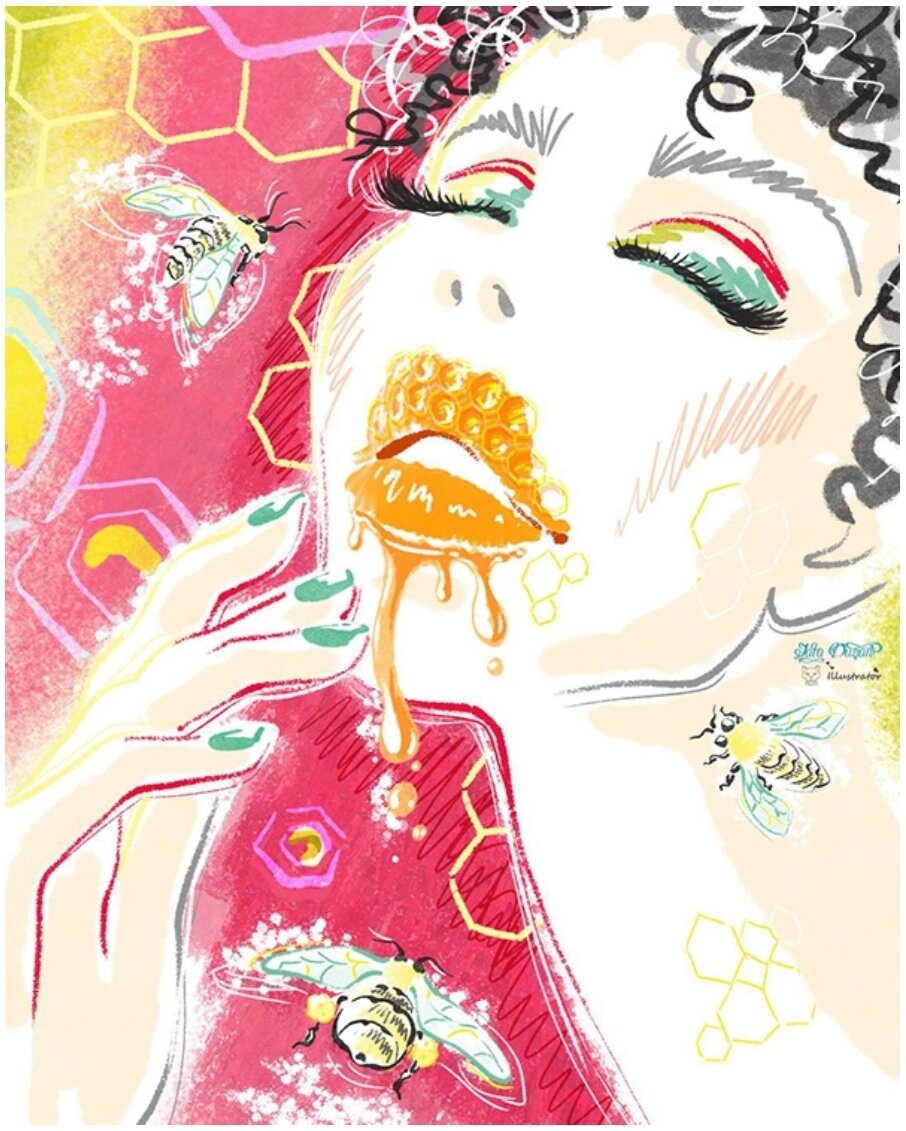 рисунок, поп арт, картины, женщина, графическое искусство