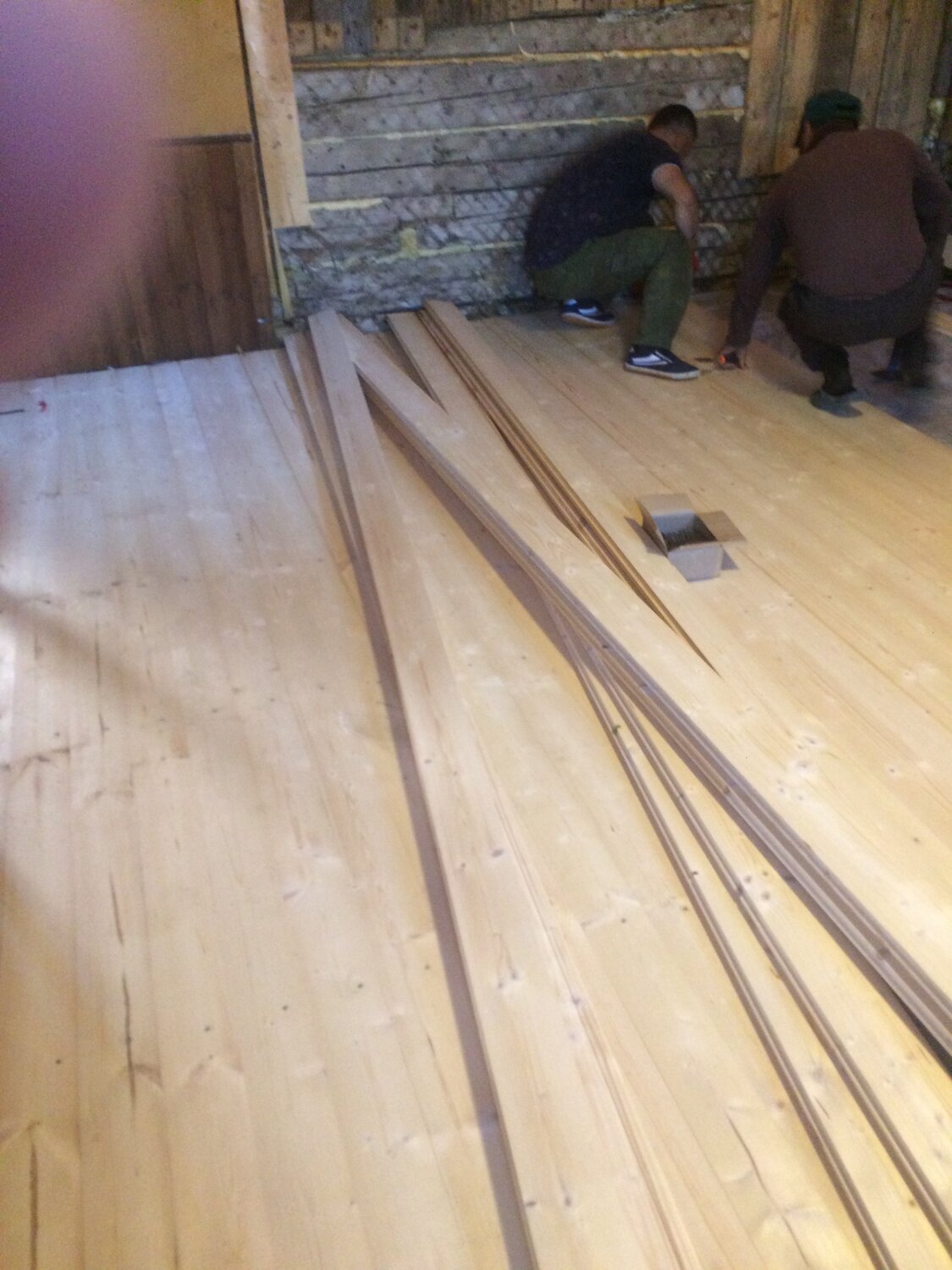 Замена полов