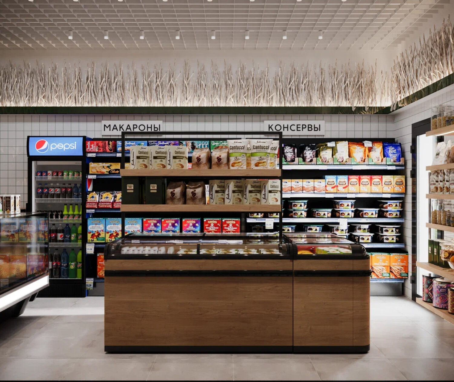 продукты, обычный продуктовый магазин, сити шоп, prime shop king, интерьер розничный магазин