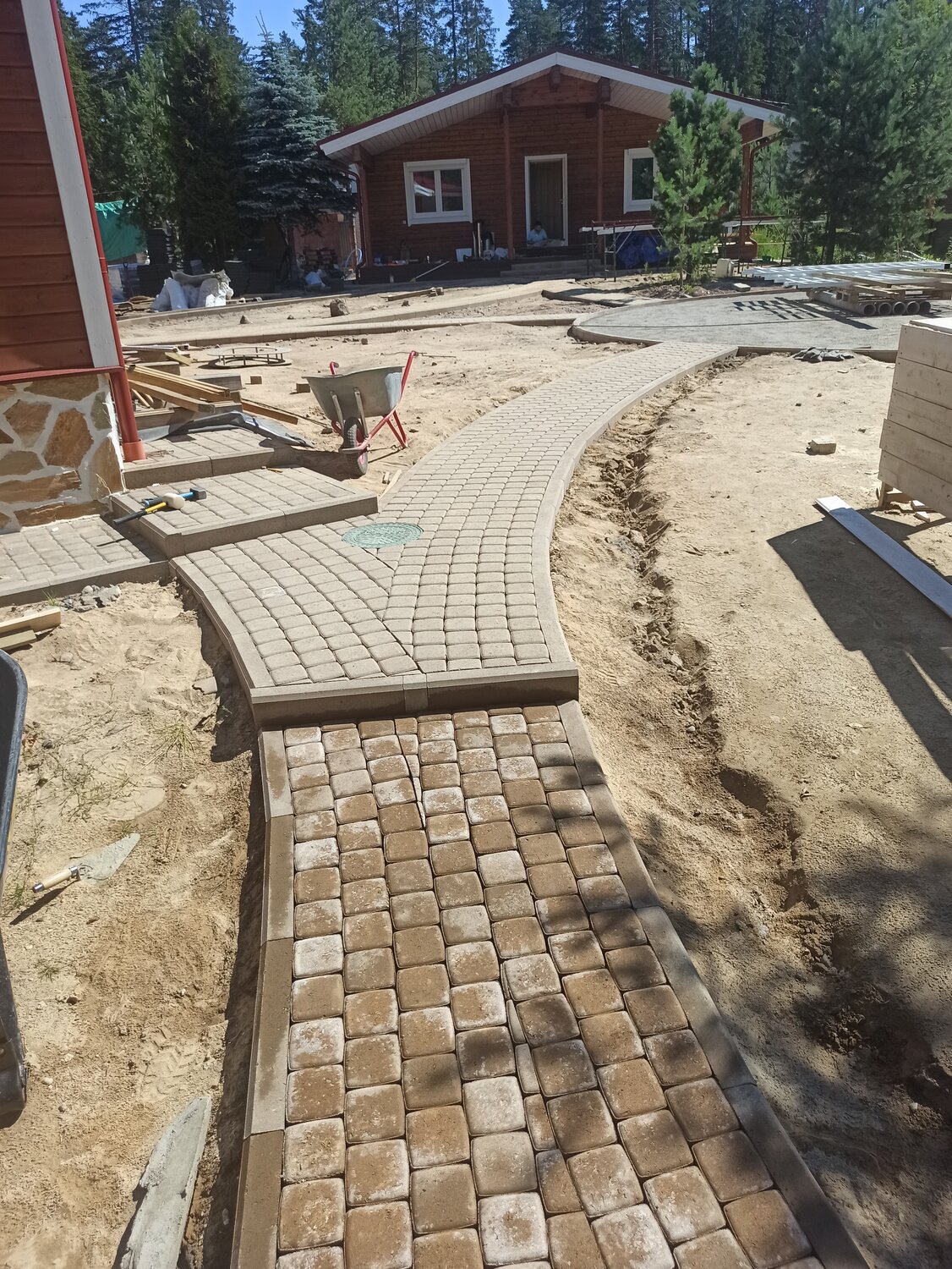 тротуарная плитка брусчатка, укладка тротуарной плитки, мощение брусчаткой, брусчатка укладка, мощение тротуарной плиткой