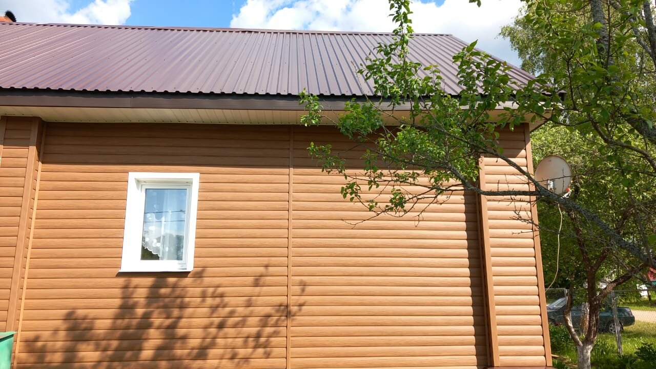 Обшить дом сайдингом