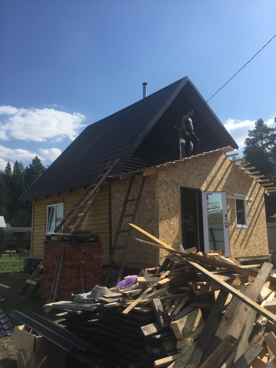 Строительство пристройки к дому