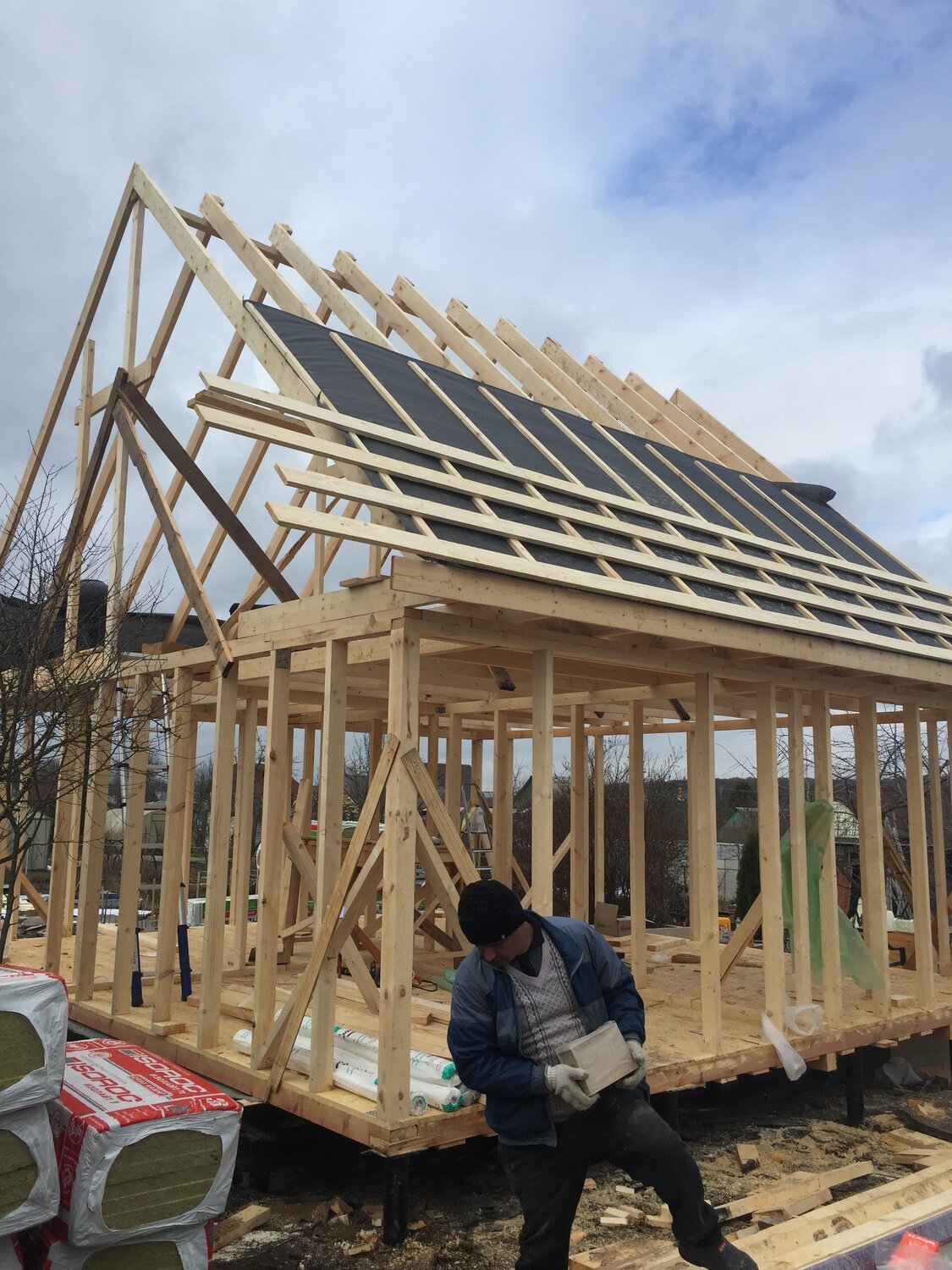 Строительство быстровозводимого дома