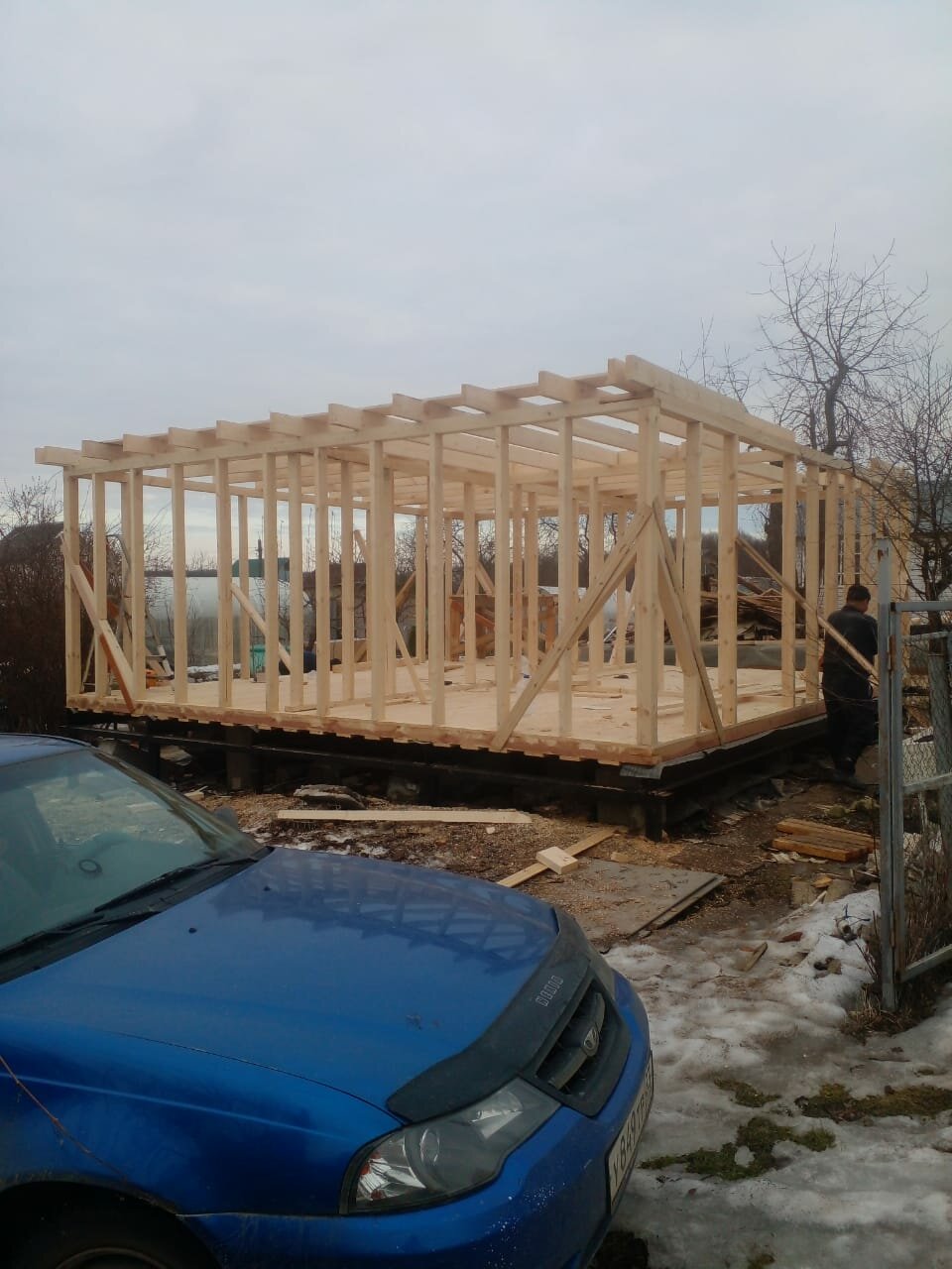 Строительство быстровозводимого дома