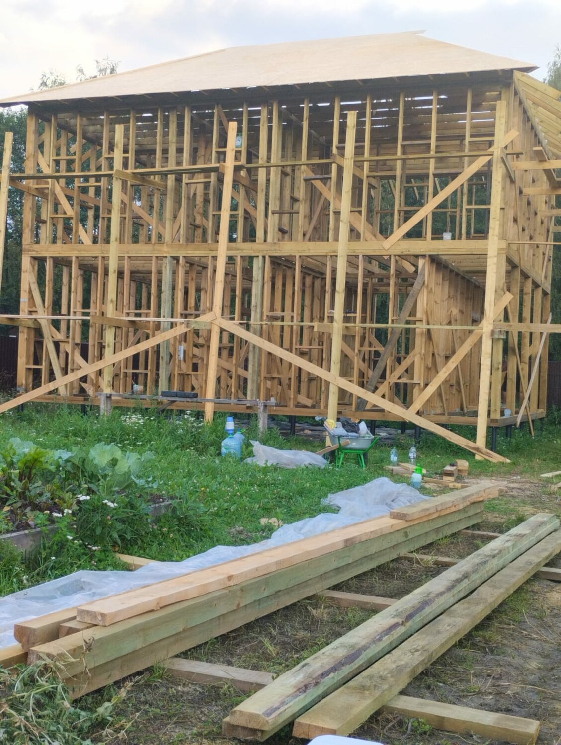 Строительство быстровозводимого дома