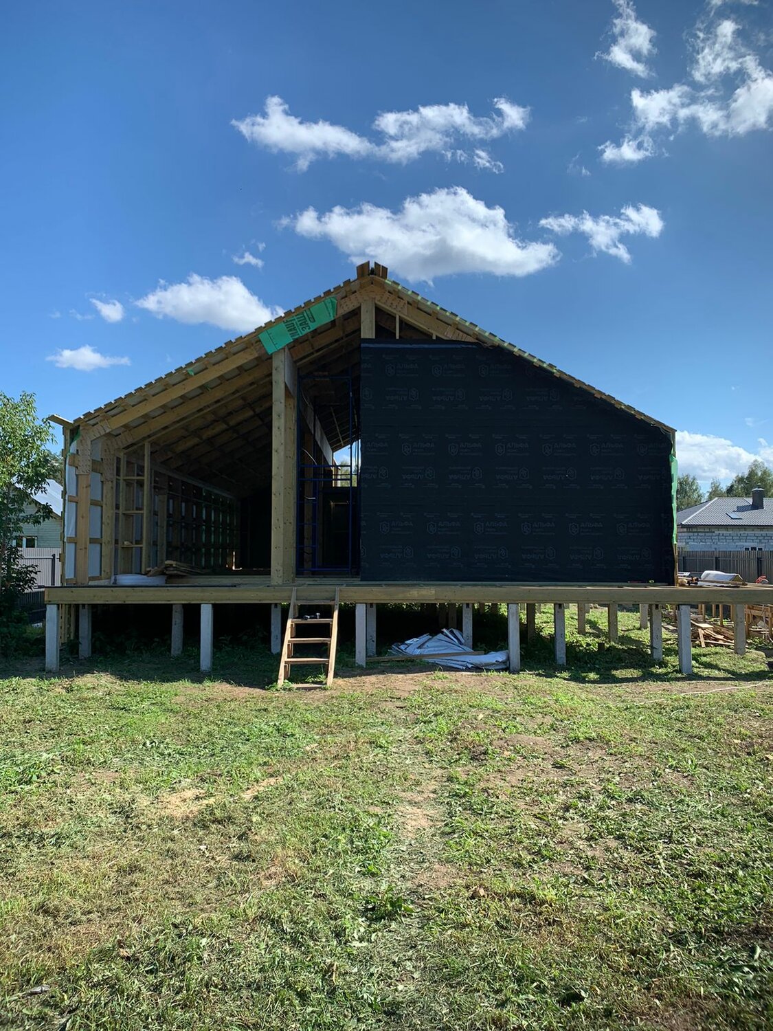 Строительство быстровозводимого дома