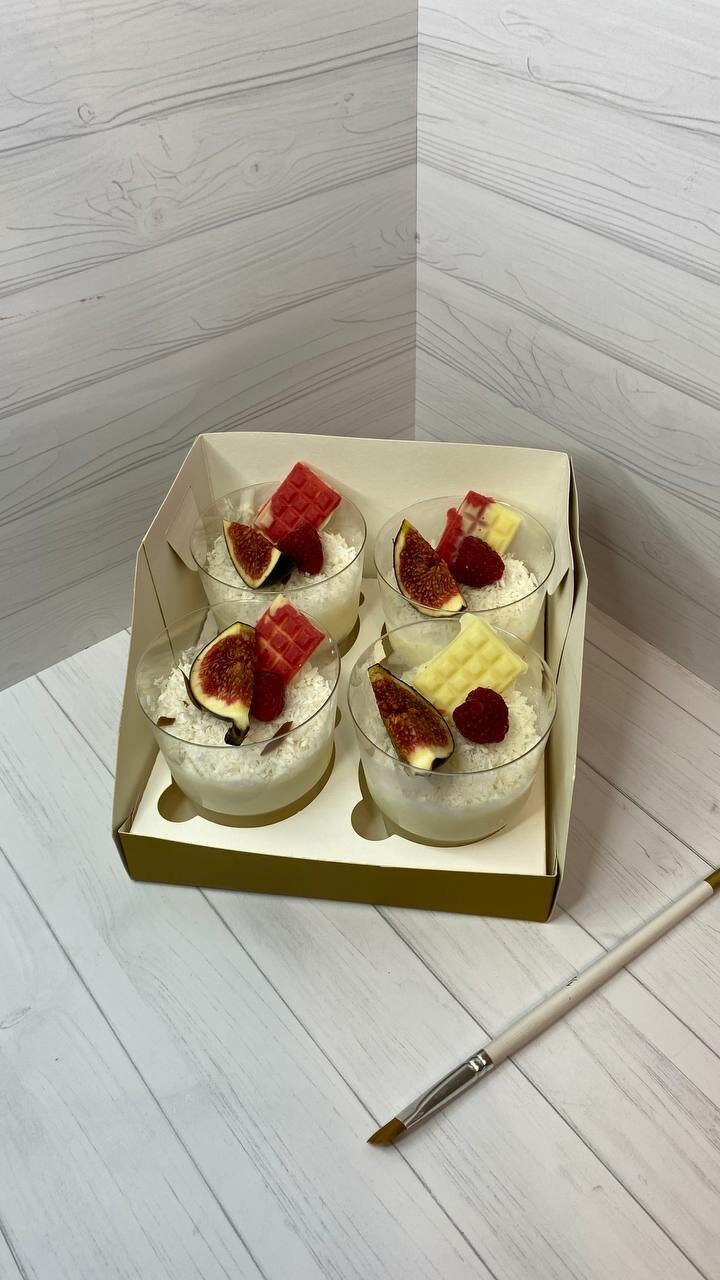 капкейки с инжиром, десерты, капкейка, капкейки на заказ, трайфлы