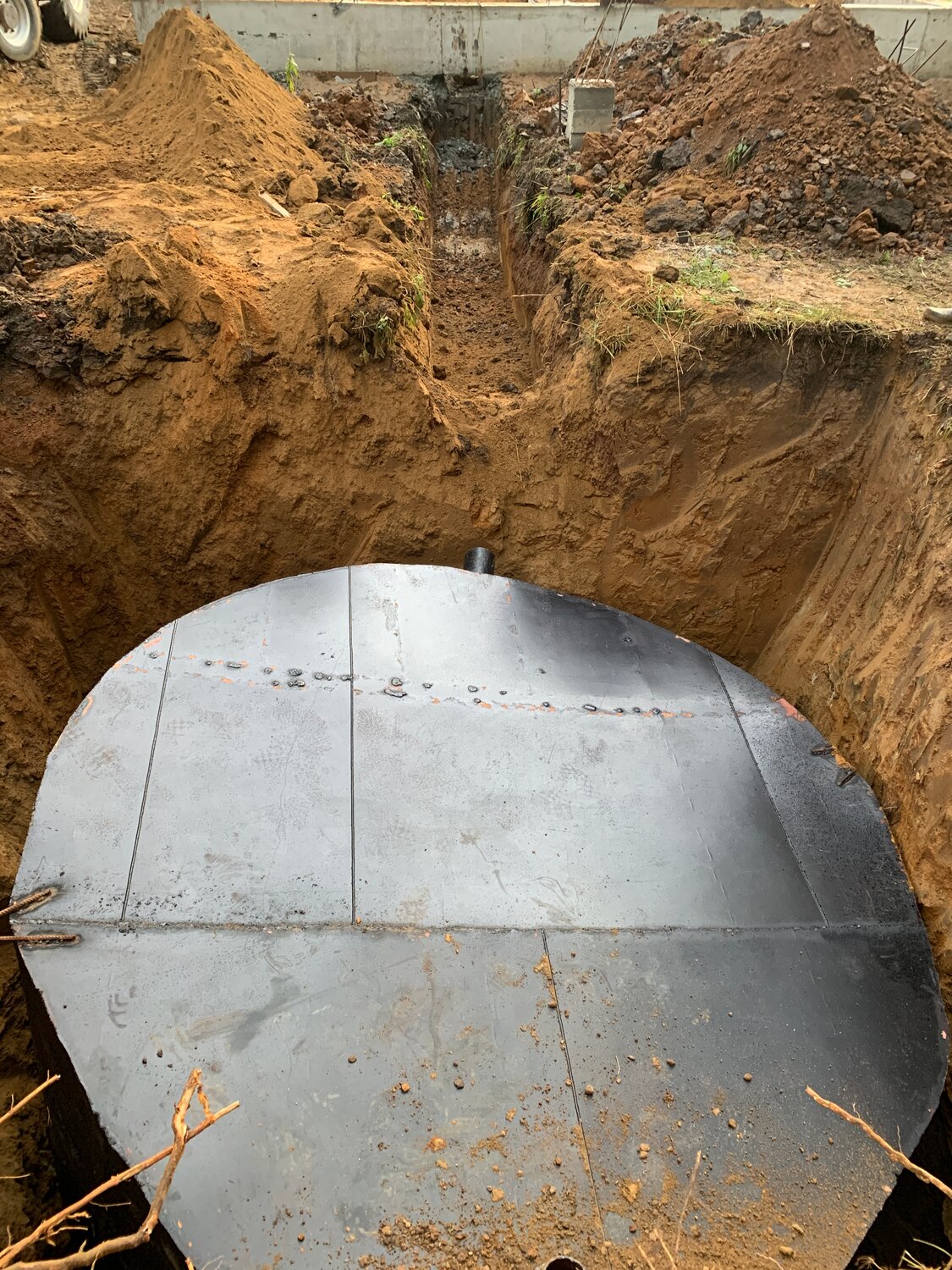 септик, септик из бетонных колец, септик из жб колец, бетонные кольца для септика, монтаж септика