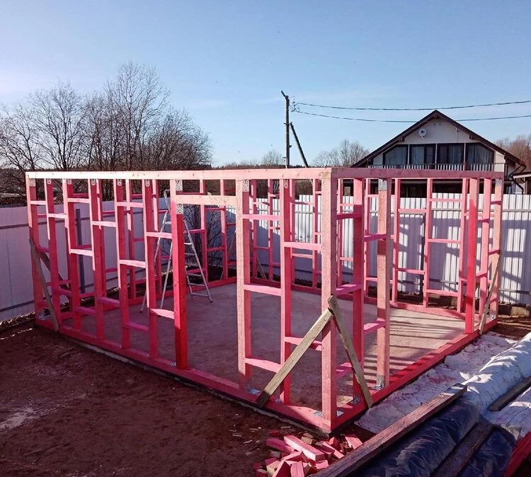 Строительство бытовки