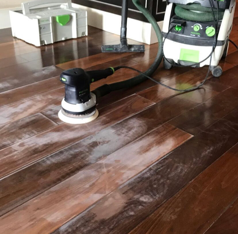 Покраска пола