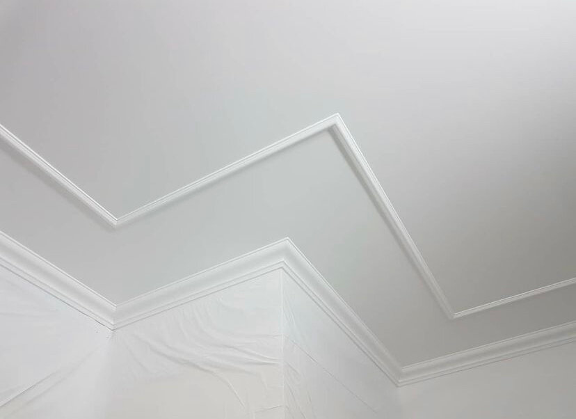 Покраска потолка