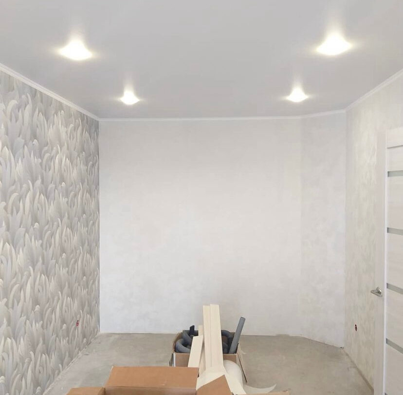 Поклейка стеклообоев