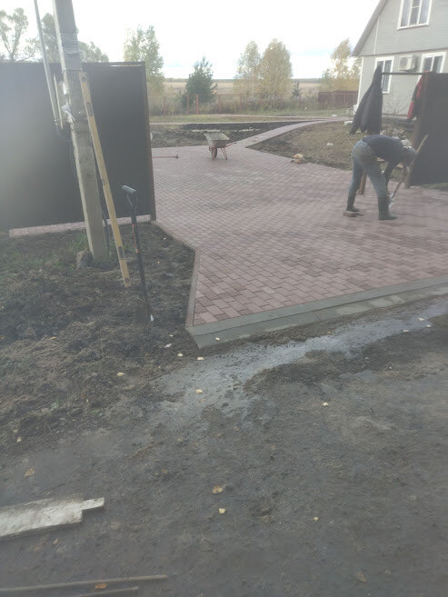 асфальтирование двора, асфальтирование двора частного, асфальтирование, асфальт в частном дворе, асфальтирование двора частного дома