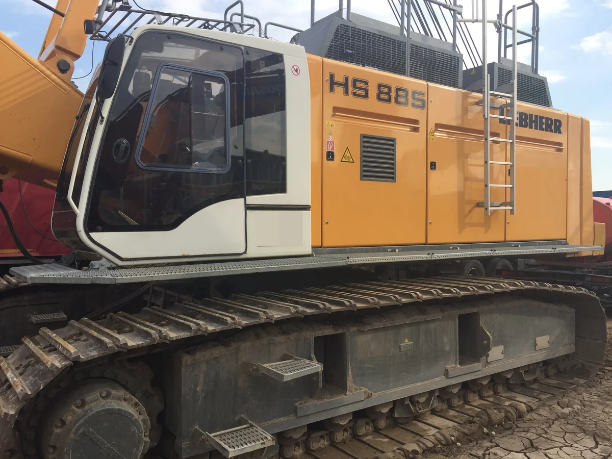 кран гусеничный, liebherr, гусеничный кран либхер, экскаватор либхер, буровая установка