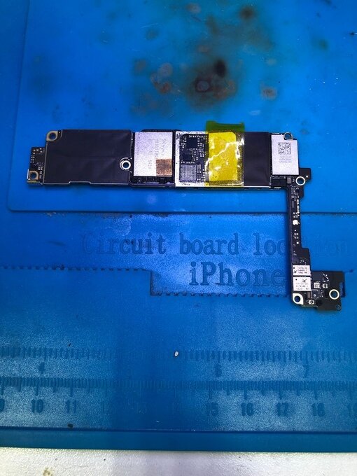 плата iphone 7, мобильные телефоны, touch id, mobile phone, экран iphone