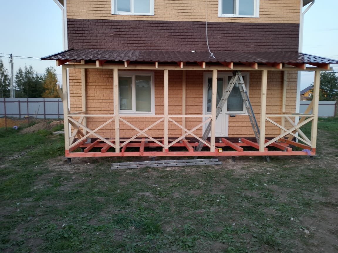 Пристройка веранды