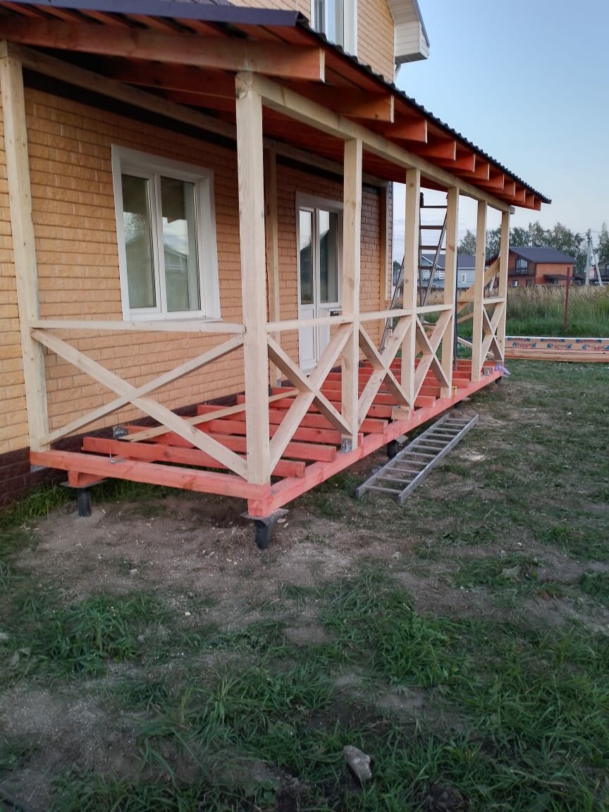 Пристройка веранды