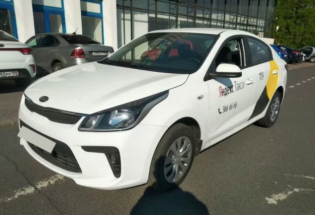 kia rio, kia rio iv, киа рио такси, kia motors, ВАЗ (Lada) Kalina II