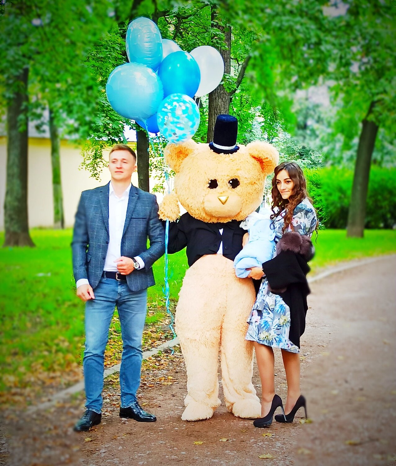 ростовая кукла мишка тедди, девушка, ростовая кукла медведь, плюшевый медведь, ростовая кукла мишка