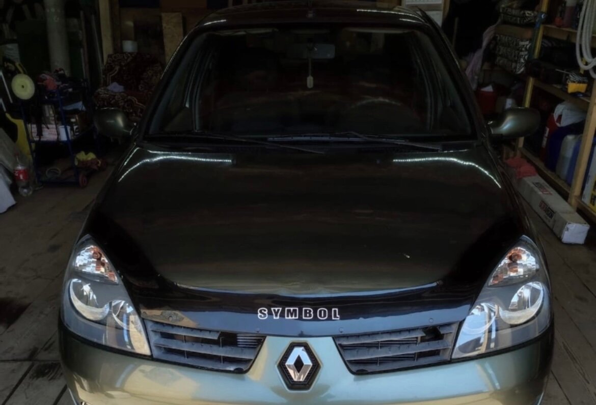 серый рено логан, renault, рено симбол, черный рено логан, renault logan 2007