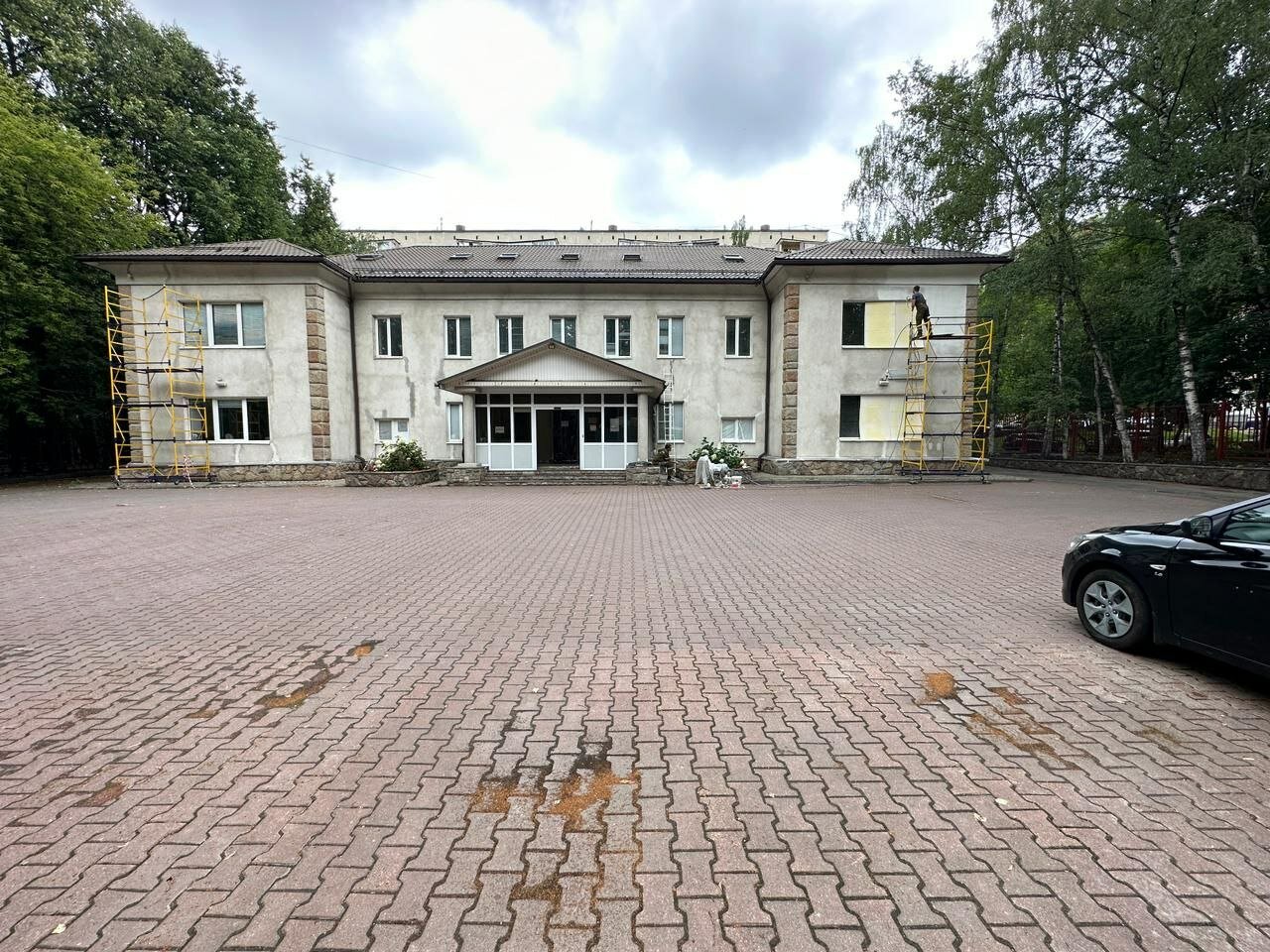 интерьер, здание, museum building, дом, санаторная