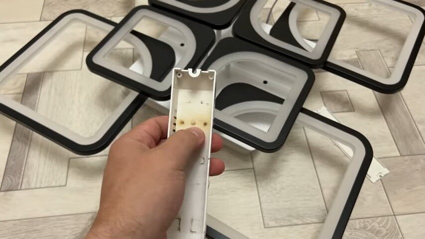 светодиодные светильники led, светодиодные светильники, светильник потолочный led, квадратная светодиодная люстра, современные светодиодные люстры