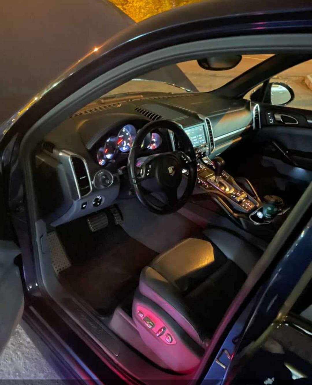 porsche cayenne, черный порше кайен, новый порше кайен, porsche, серый порше кайен