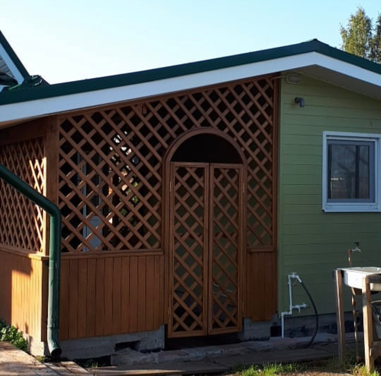 беседка деревянная, беседка домик, беседка 8х4, беседка садовая, деревянные беседки для дачи