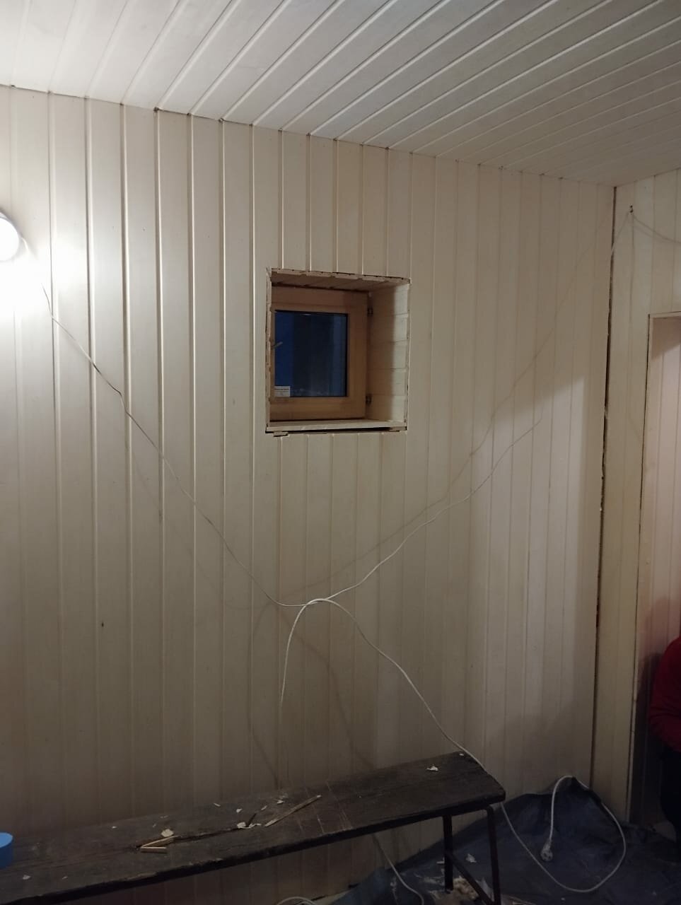 Отделка парной