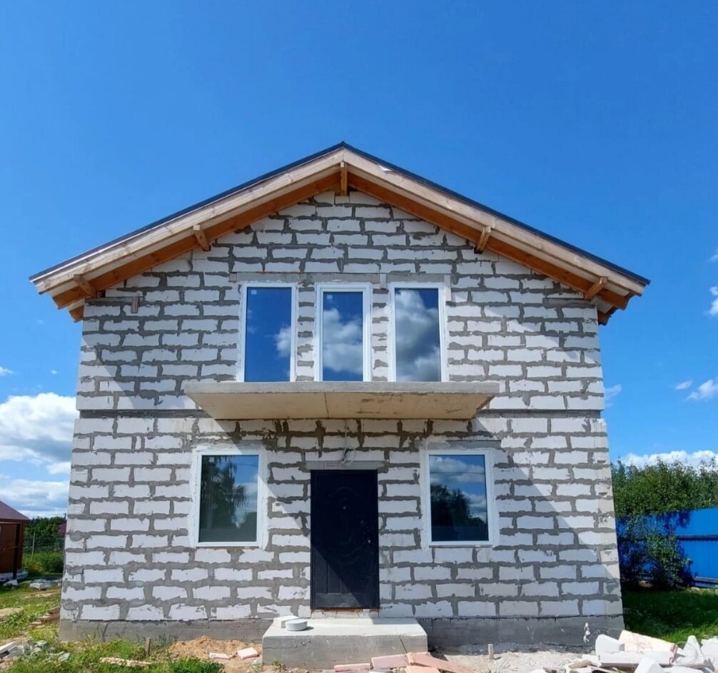 Строительство дома из бетонных блоков