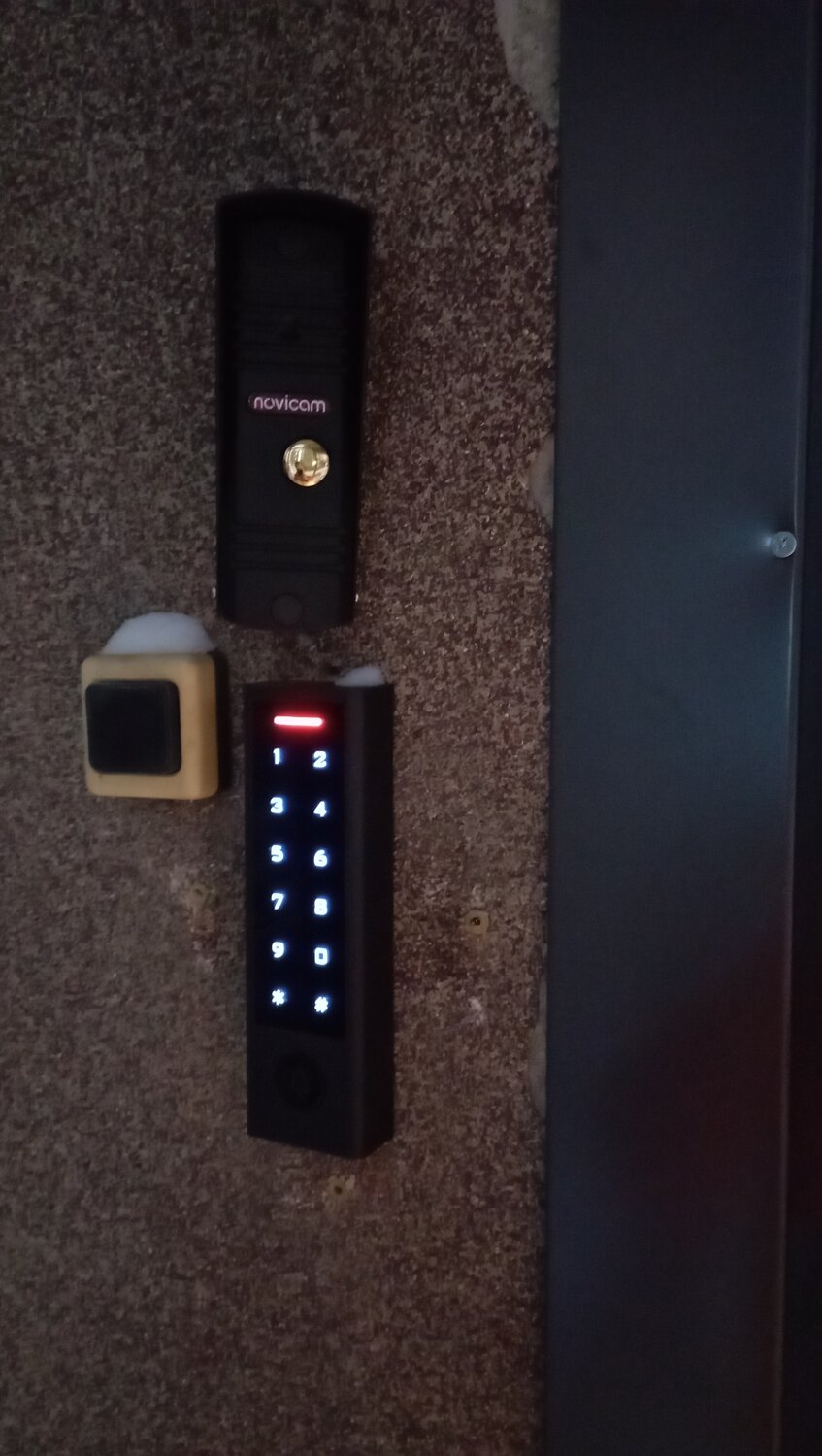 системы контроля доступа, домофон с магнитным замком, электронный дверной замок, блок вызова домофона, управление доступом