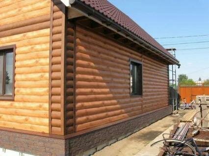 сайдинг под бревно, сайдинг под дерево, металлосайдинг блок хаус, сайдинг под блок хаус, сайдинг блок хаус под дерево