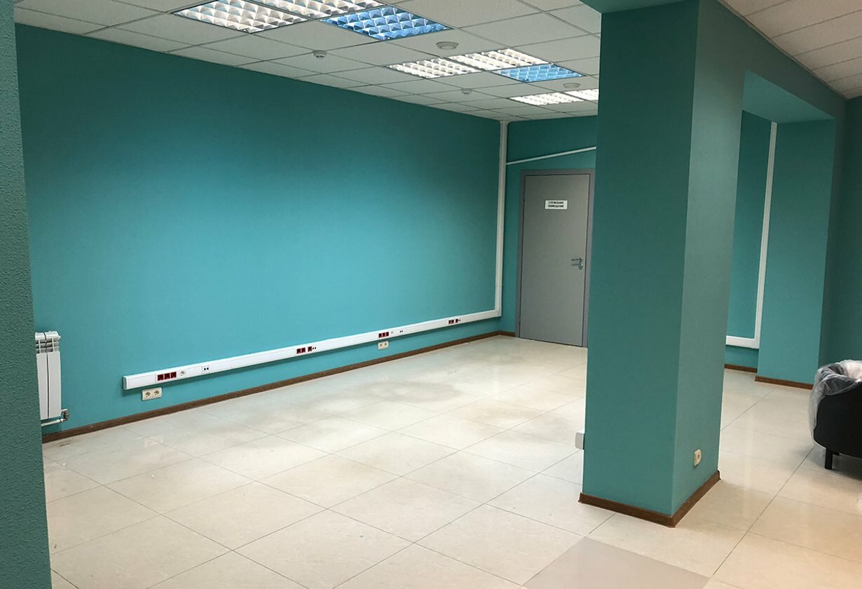 отделка офиса, офисное помещение, отделка помещений, покраска стен в офисе, ремонт офиса