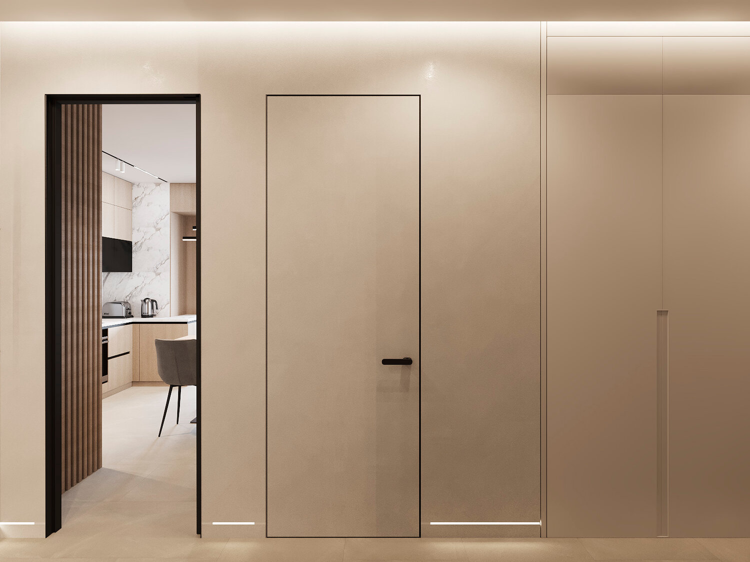 интерьер прихожей, прихожие дизайн, дверь, дизайн интерьера, стильные двери