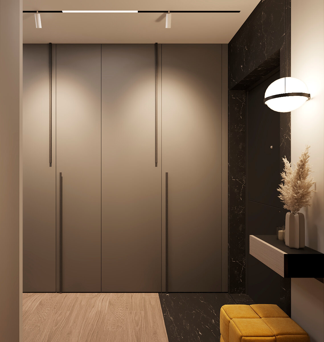 прихожая в современном стиле, дизайн прихожей в современном стиле, дизайн прихожих, дизайн коридора в современном стиле, прихожая дизайн интерьера